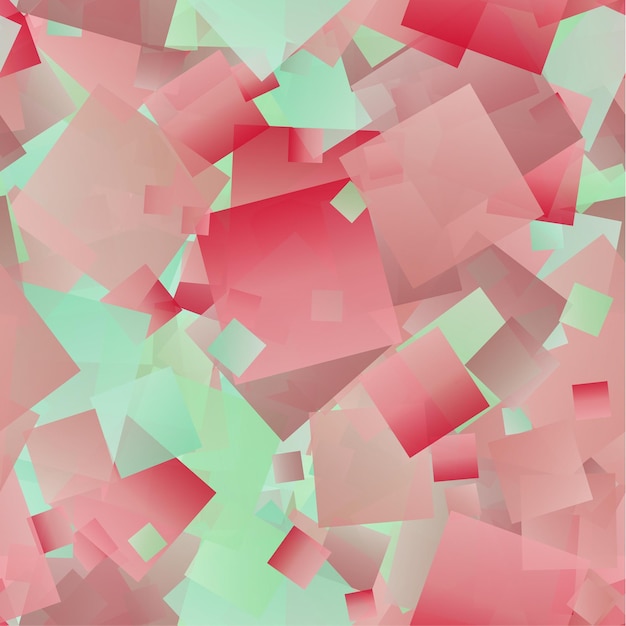 random vector seamless pattern in squares.
