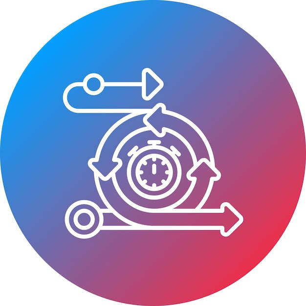 rapid deployment icon vector image can be used for agile