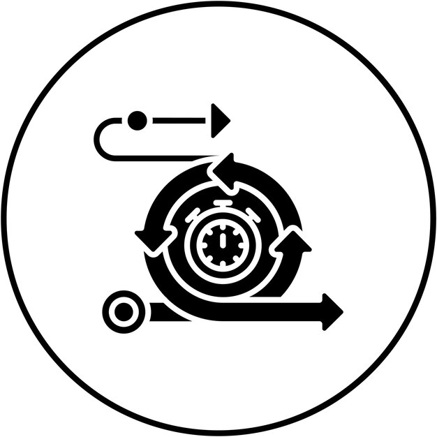 rapid deployment icon vector image can be used for agile