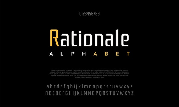 Rationale Vector alphabet with two sets of letters