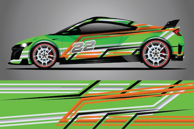 Ready to use print wrap design