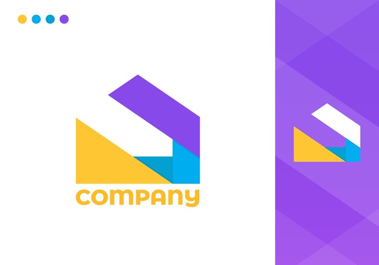 Real Estate Business Logo Template Building Property Development and Construction Abstract Logo