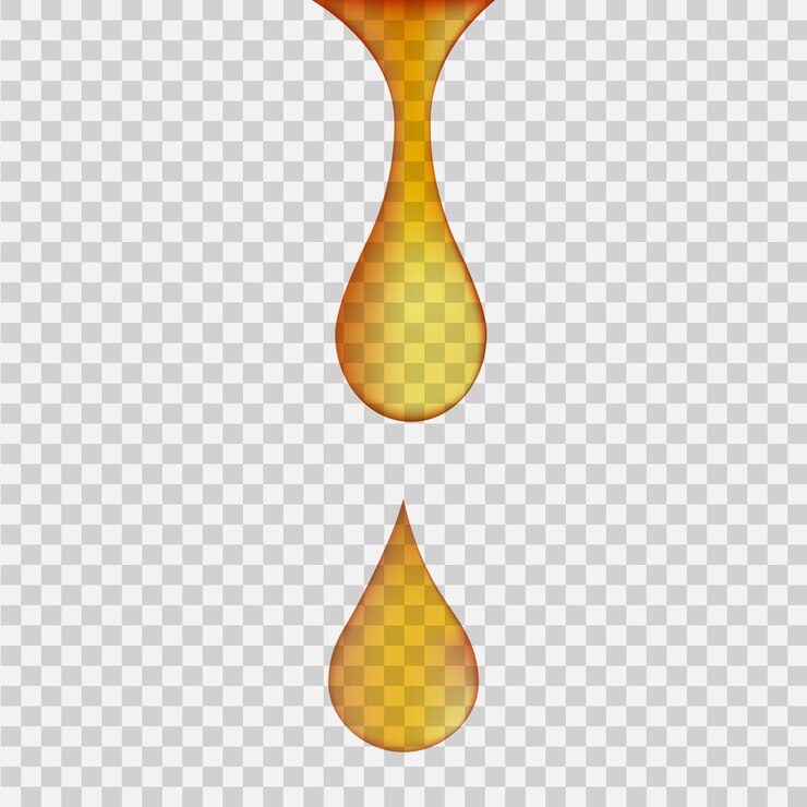 Vector realistick oil drop