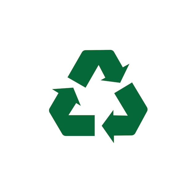Recycle icon Recycle icon vector in trendy flat style Recycle icon image Recycle icon illustration