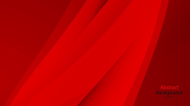 Red and black color background abstract art vector