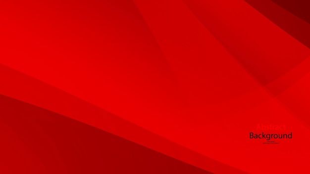 Red Geometric Abstract with Gradient Effect