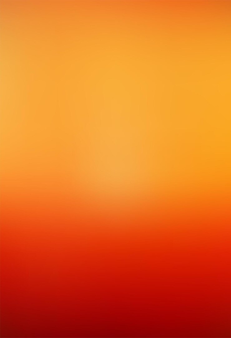 Vector red orange yellow sunset gradient pastel abstract orange and blue blur color gradient background