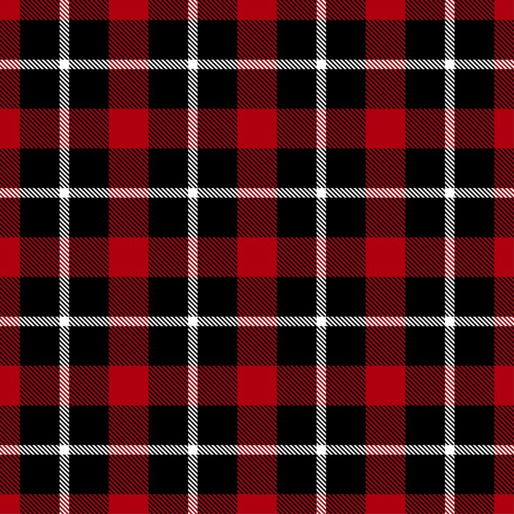 Vector red tartan vector seamless pattern