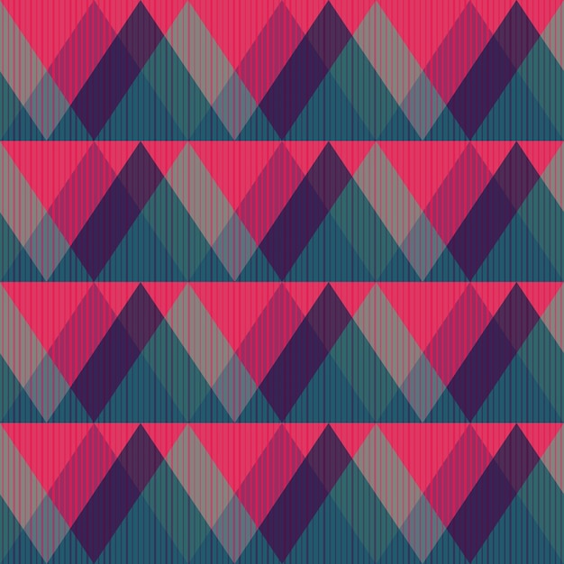 Red triangle seamless pattern eps 10 vector file