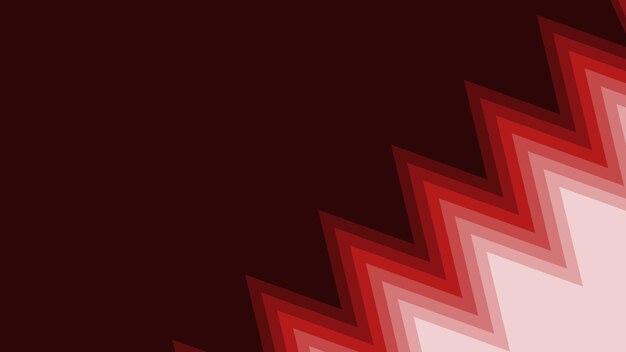 red zig zag abstract background vector image for backdrop or fabric fashion style
