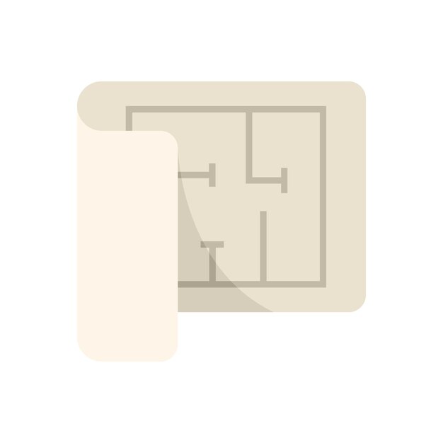 Redesign project icon flat vector Web ux Build page isolated