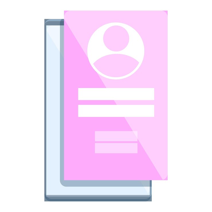 Vector register password icon cartoon vector online form user registration
