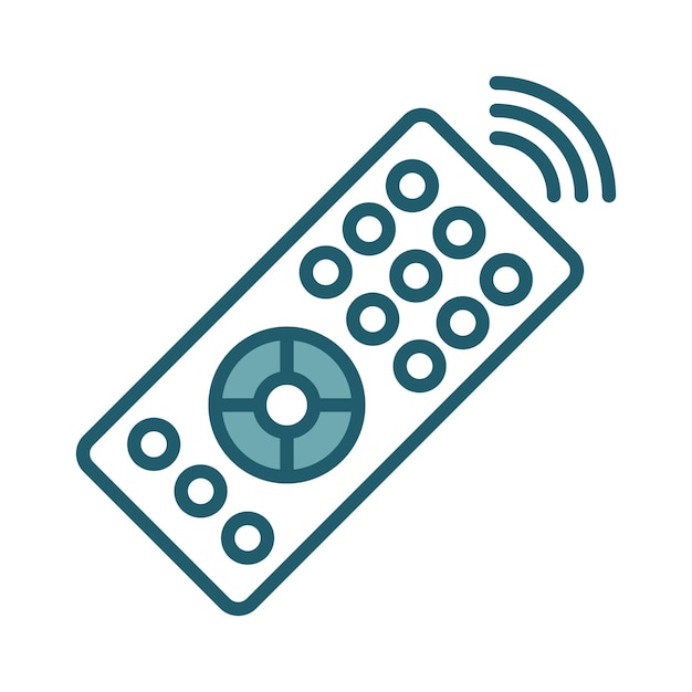 remote control icon vector design template simple and clean