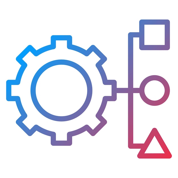 Resource Allocation icon vector image Can be used for Operations Management
