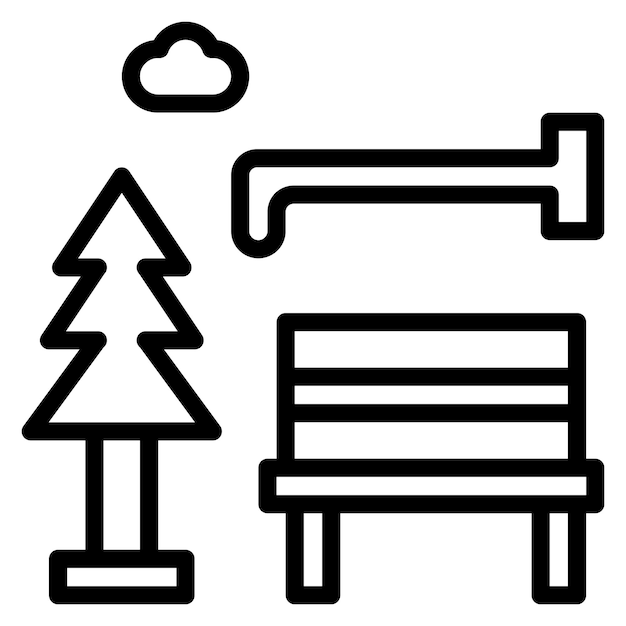 rest area icon vector image can be used for daycare