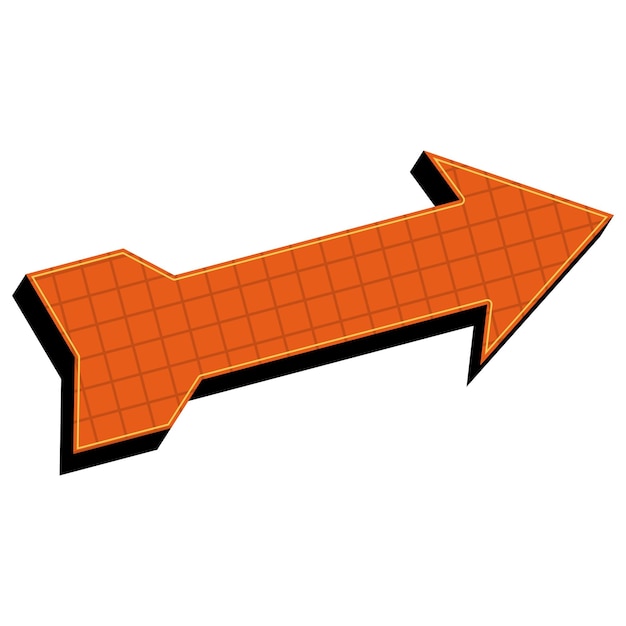 Retro Arrow Decoration