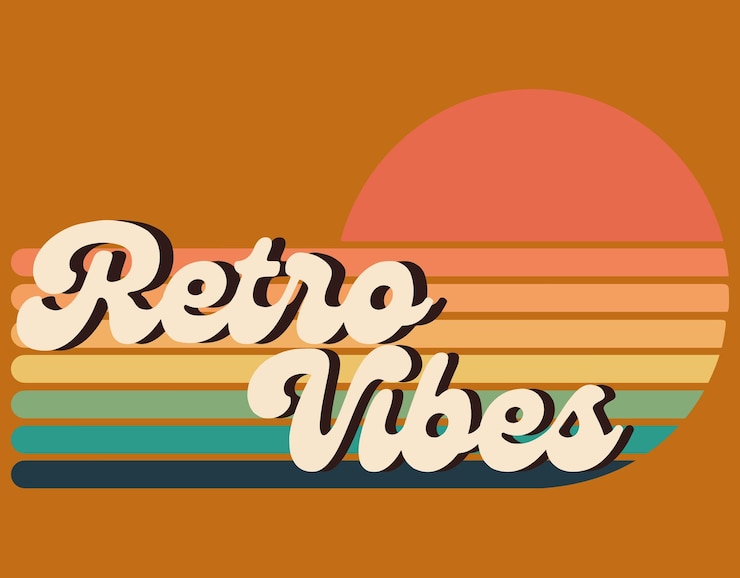 Vector retro vibes