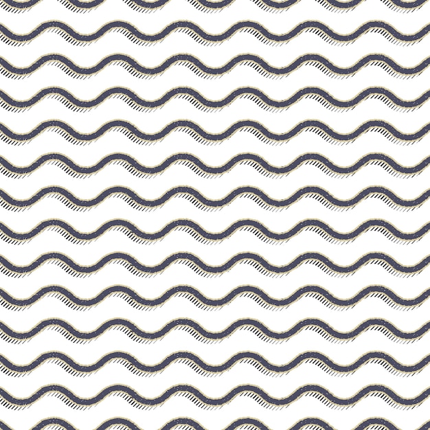 Retro waves pattern, abstract geometric background in 80s, 90s style. Geometrical simple illustration