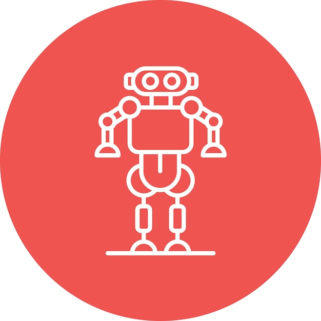 Robot icon vector image Can be used for The Future