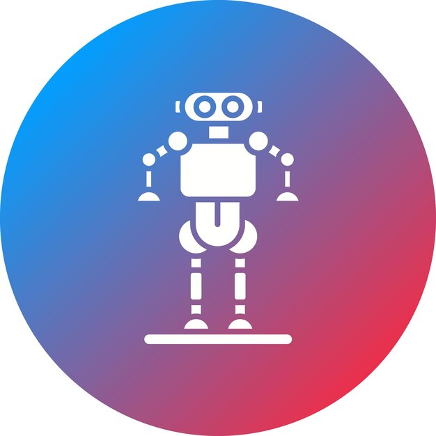 Robot icon vector image Can be used for The Future