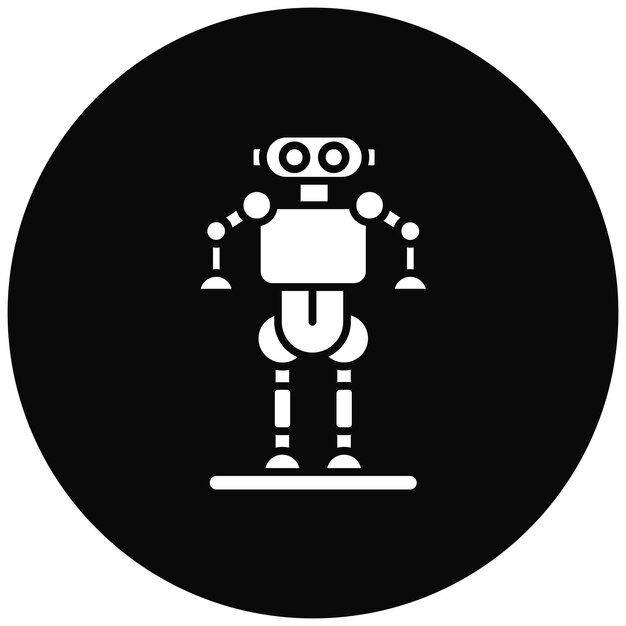 Robot icon vector image Can be used for The Future