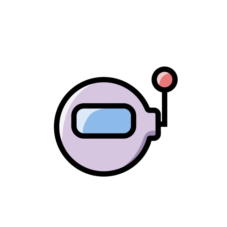 Vector robot icon vector