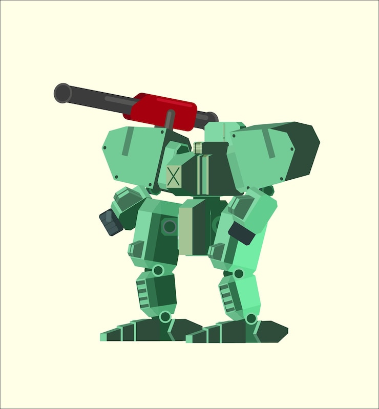 Vector robot mecha type af2