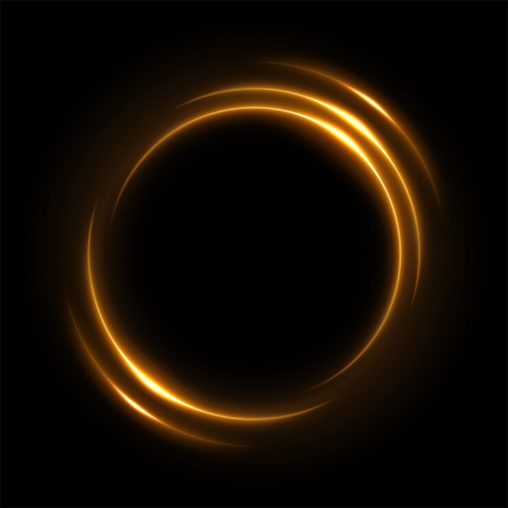 Round yellow light twisted