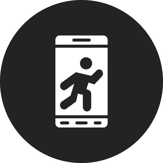 running app icon vector image can be used for marathon