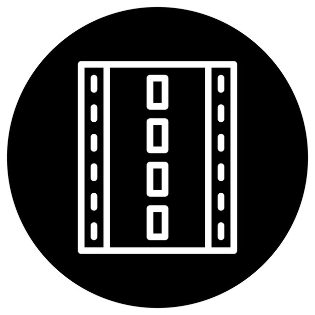 Runway Vector Icon Design Illustration