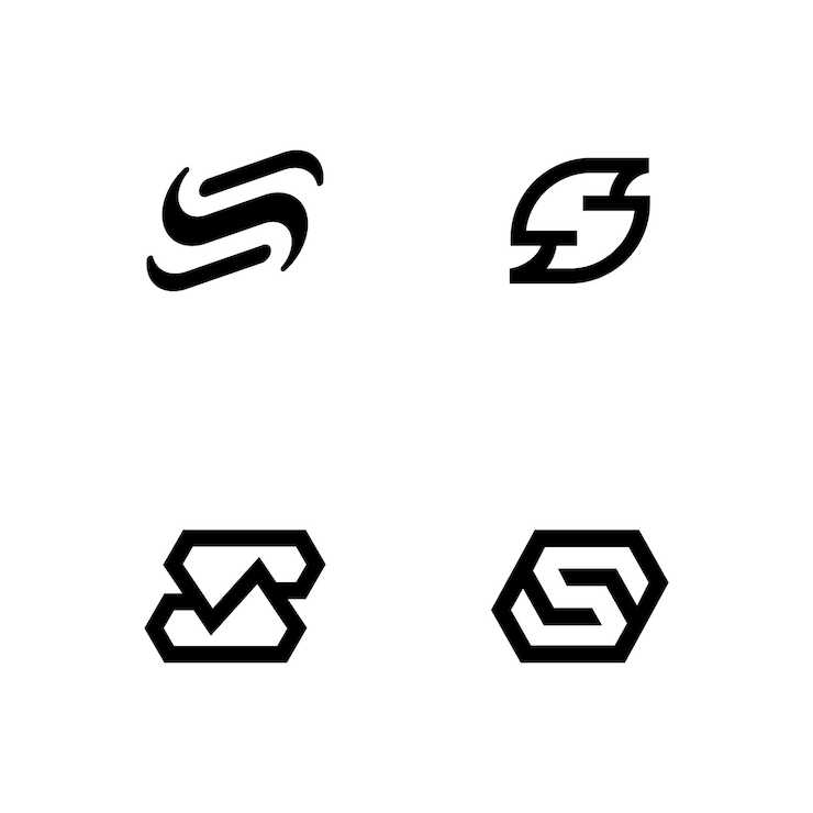 Vector s logo symbol