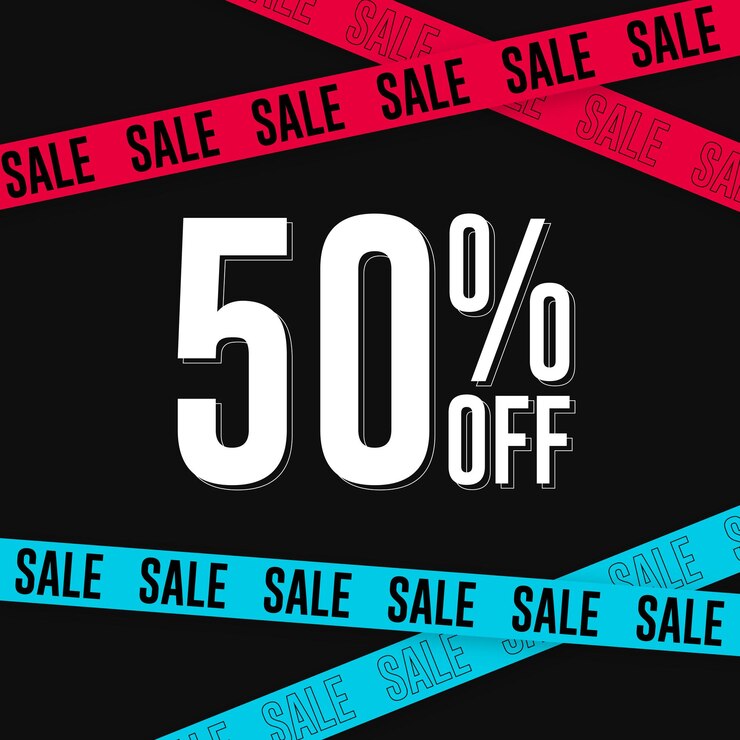 Vector sale offer banner poster vector design