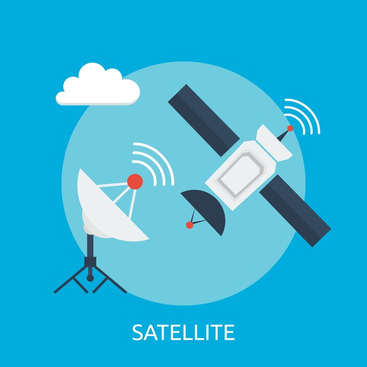 Vector satelit