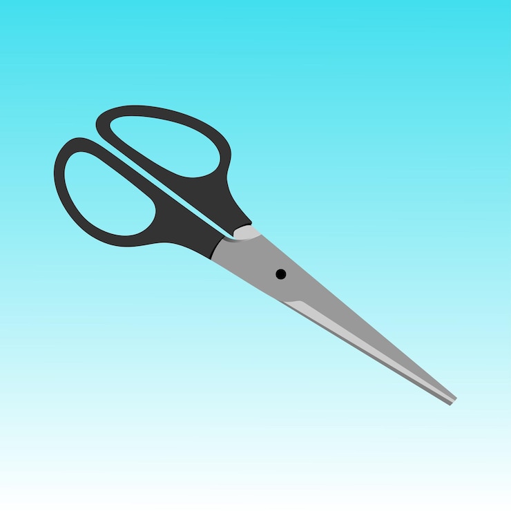 Vector scissors vector design free download