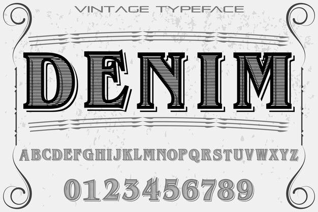 Script handwritten Typeface 