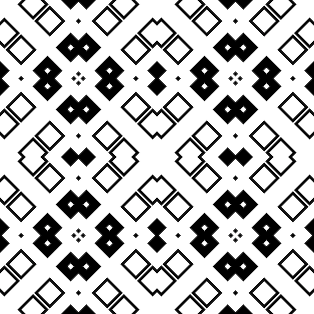 Seamless abstract background with rhombuses. Checkered infinity geometric pattern.