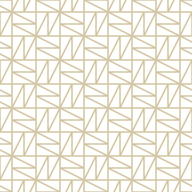 Seamless abstract geometric pattern in a modern style