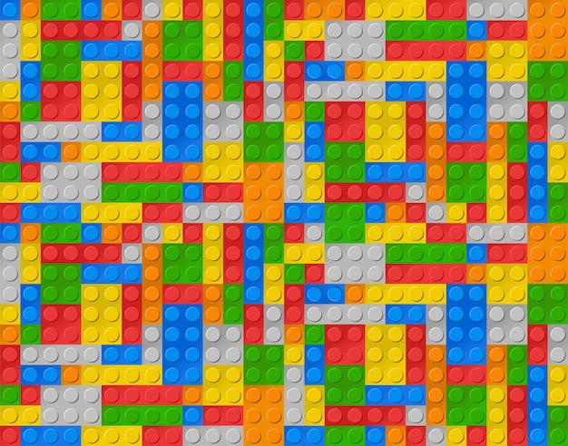 Seamless color geometrical background