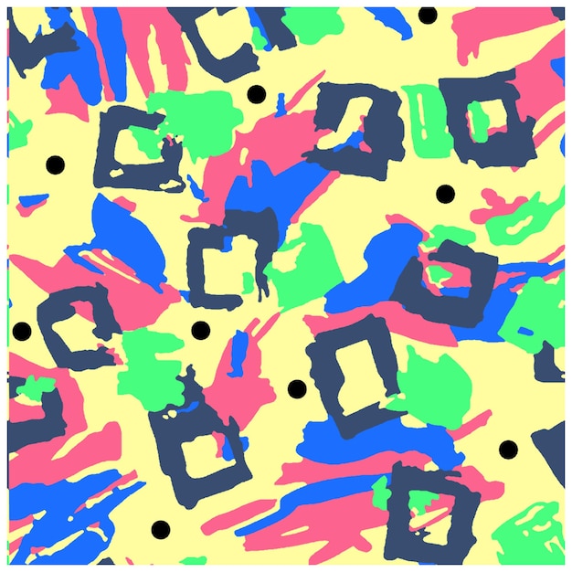 seamless floral pattern design graphic art work ready for textile prints
