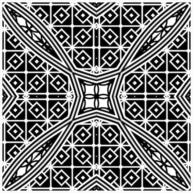 Seamless geometric pattern seamless vector Abstract Patterns stylish texture symmetrical tiles