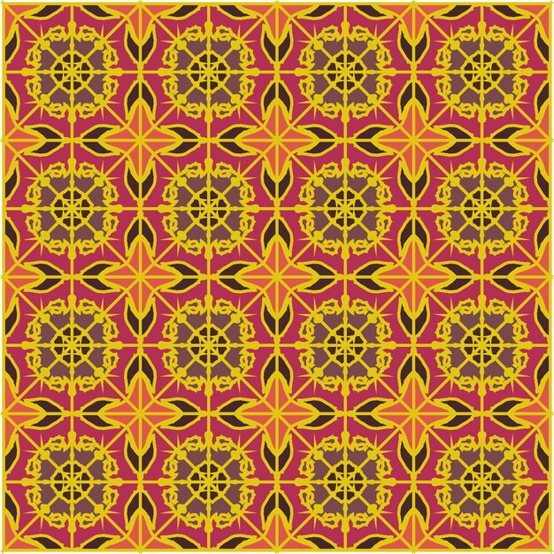 Seamless geometric pattern seamless vector Abstract Patterns stylish texture symmetrical tiles