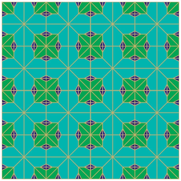 Seamless geometric vector squares repeatable grid texture vintage rectangle pattern background
