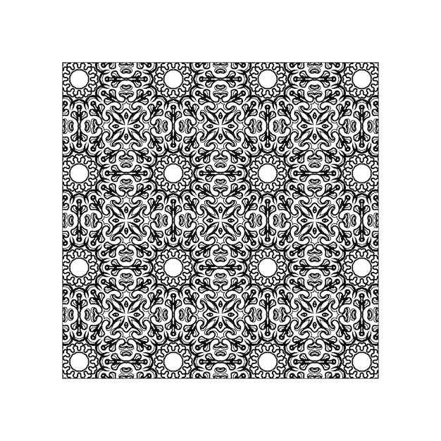 seamless pattern floral ornament