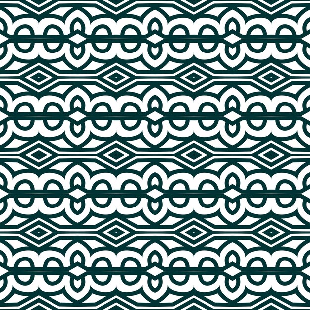 Seamless Pattern. Simple background with geometric elements