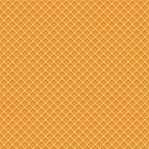 Seamless pattern The texture of the waffle an ice cream cone