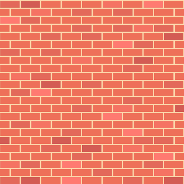 Seamless pattern wall bricks. Vector illustration.