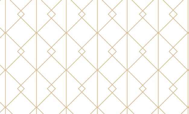 Seamless pattern with abstract geometric line texture green on white background Light modern