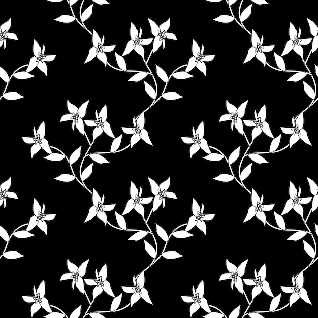 Seamless Pattern With Floral Motifs able to print for cloths tablecloths blanket shirts dresses