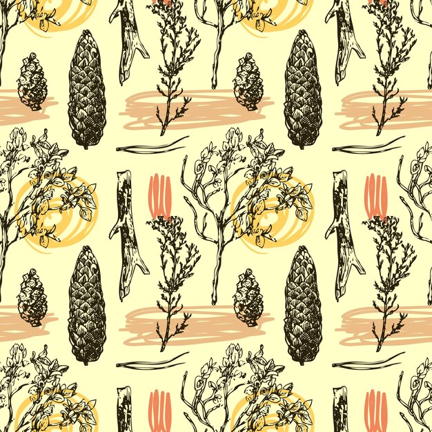 Seamless pattern with