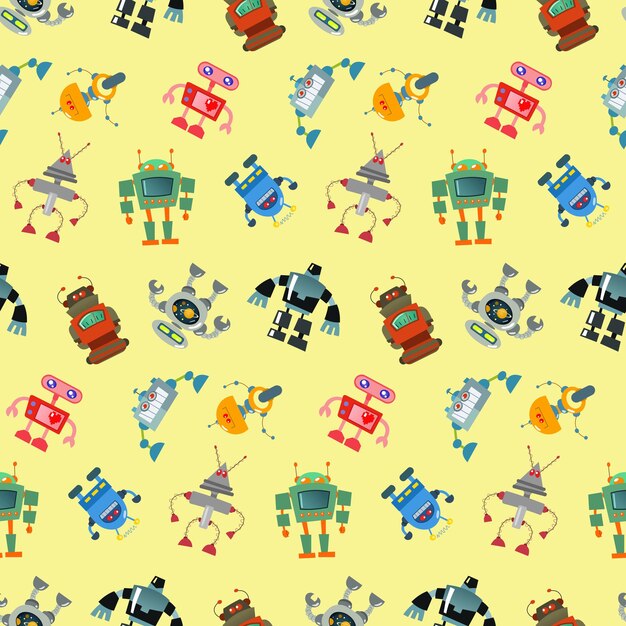 seamless robot pattern